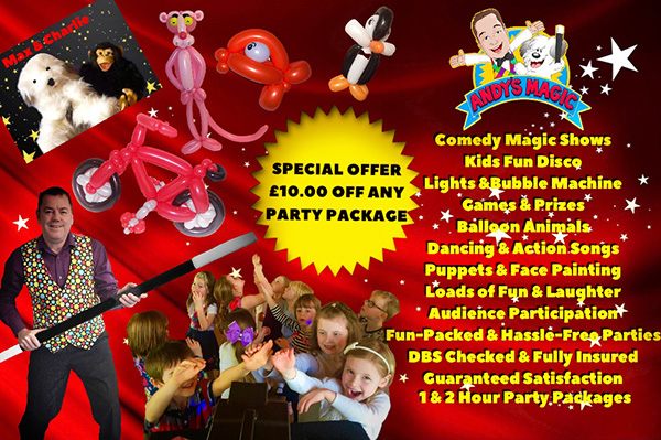 Magic shows and entertainments for schools